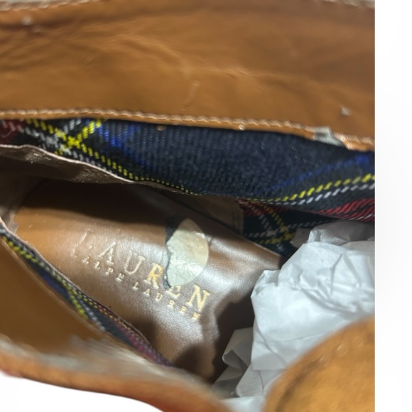 Lauren, RL/Malva-Brown Suede booties - Picture 7 of 7